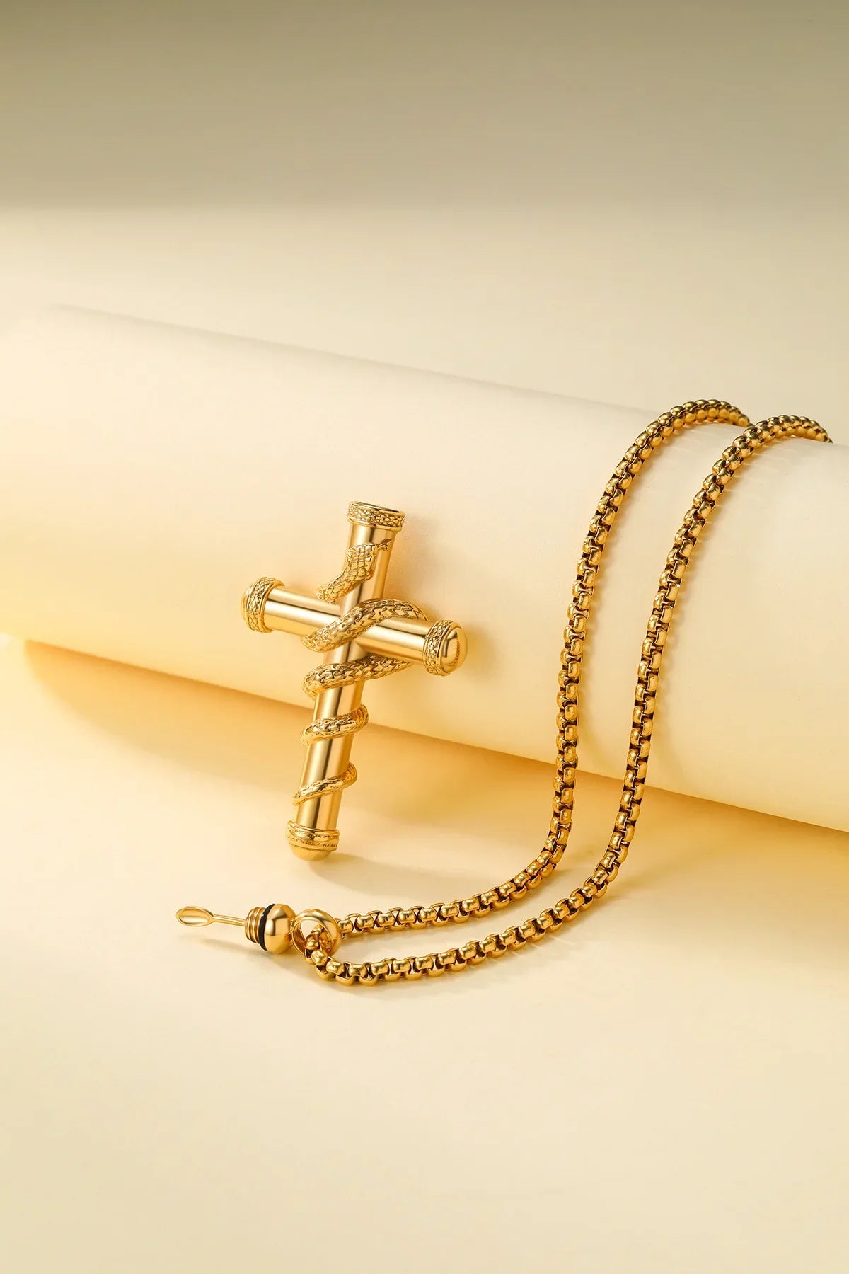 Spice Stasher Necklace Cross For Him